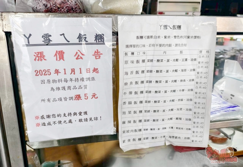 【台南美食】阿雪ㄟ飯糰:不推薦你會找不到的古早味飯糰,隱身在東區崇誨國宅市場內~