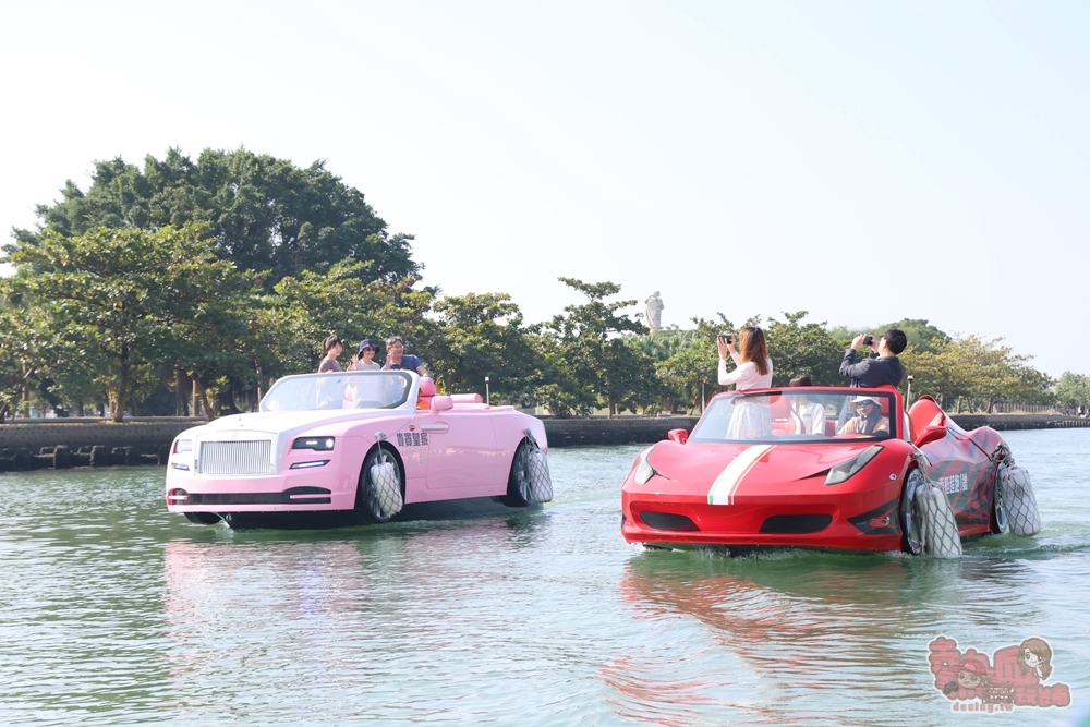 【台南旅遊】有艇俱樂部:台南唯一水上超跑,不用飛杜拜也能享受敞篷遊艇在水上的帥英姿,教你怎樣玩划算~