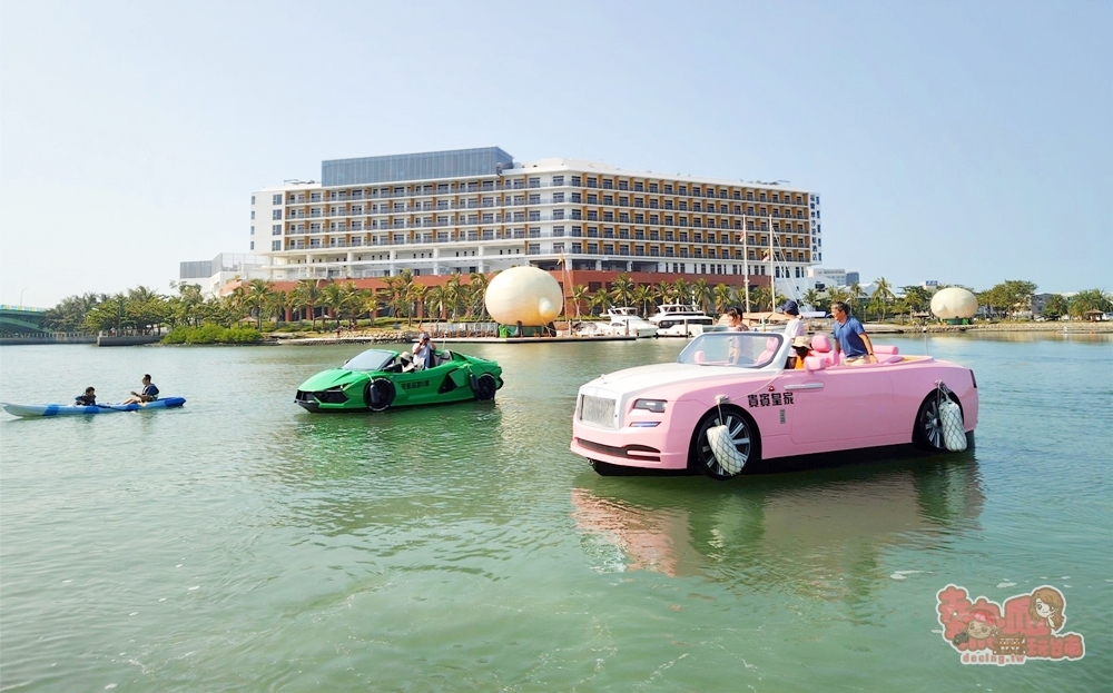 【台南旅遊】有艇俱樂部:台南唯一水上超跑,不用飛杜拜也能享受敞篷遊艇在水上的帥英姿,教你怎樣玩划算~