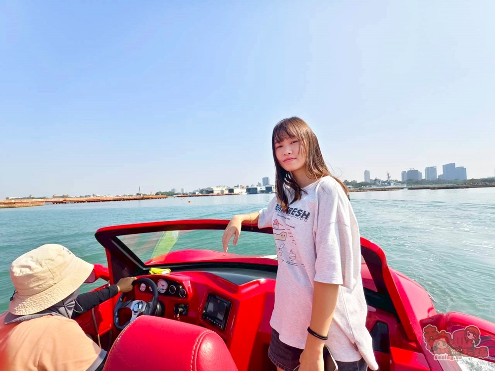 【台南旅遊】有艇俱樂部:台南唯一水上超跑,不用飛杜拜也能享受敞篷遊艇在水上的帥英姿,教你怎樣玩划算~