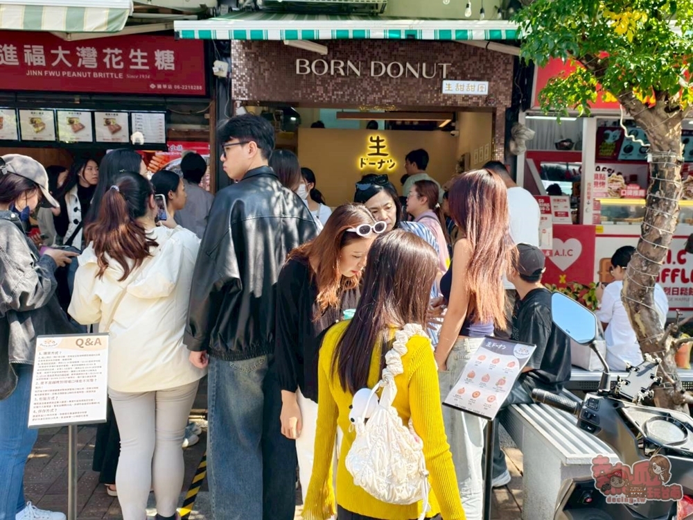 【台南甜點】Born Donut台南生甜甜圈專賣店,日式風味口感猶如雲朵般鬆軟且不膩口~ 【台南甜點】Born Donut台南生甜甜圈專賣店,日式風味口感猶如雲朵般鬆軟且不膩口~