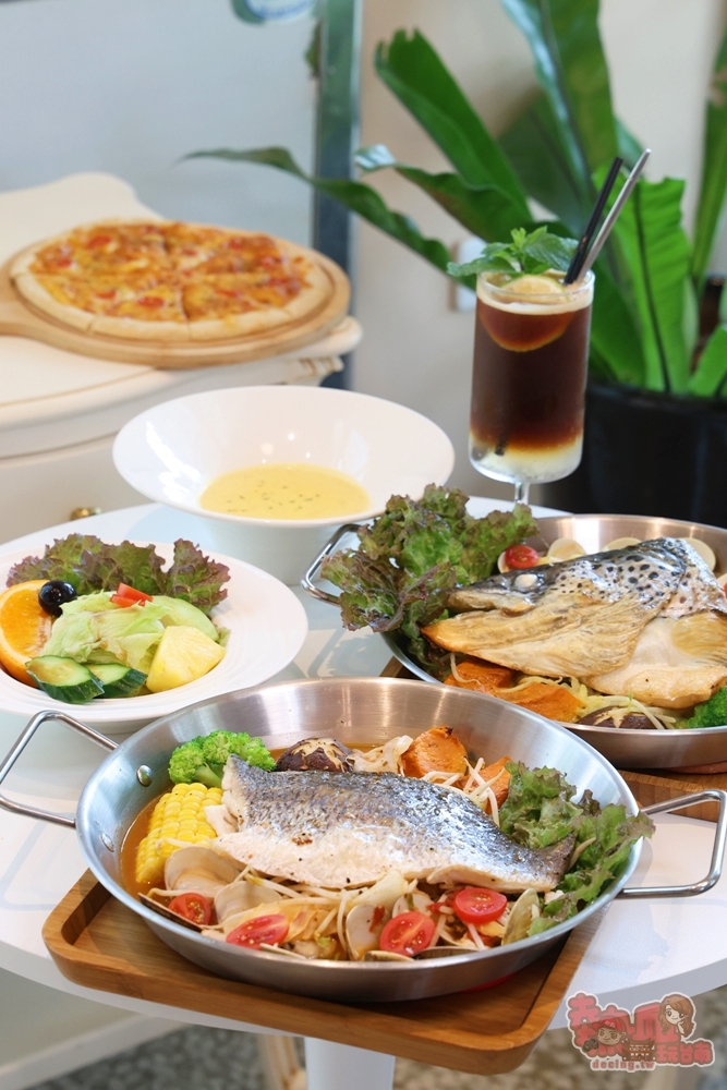 【台南美食】小洋房義式餐廳:隱藏在田園邊的安定小洋房,少見的義大利烤魚料理,整隻鮭魚頭上桌~ 【台南美食】小洋房義式餐廳:隱藏在田園邊的安定小洋房,少見的義大利烤魚料理,整隻鮭魚頭上桌~