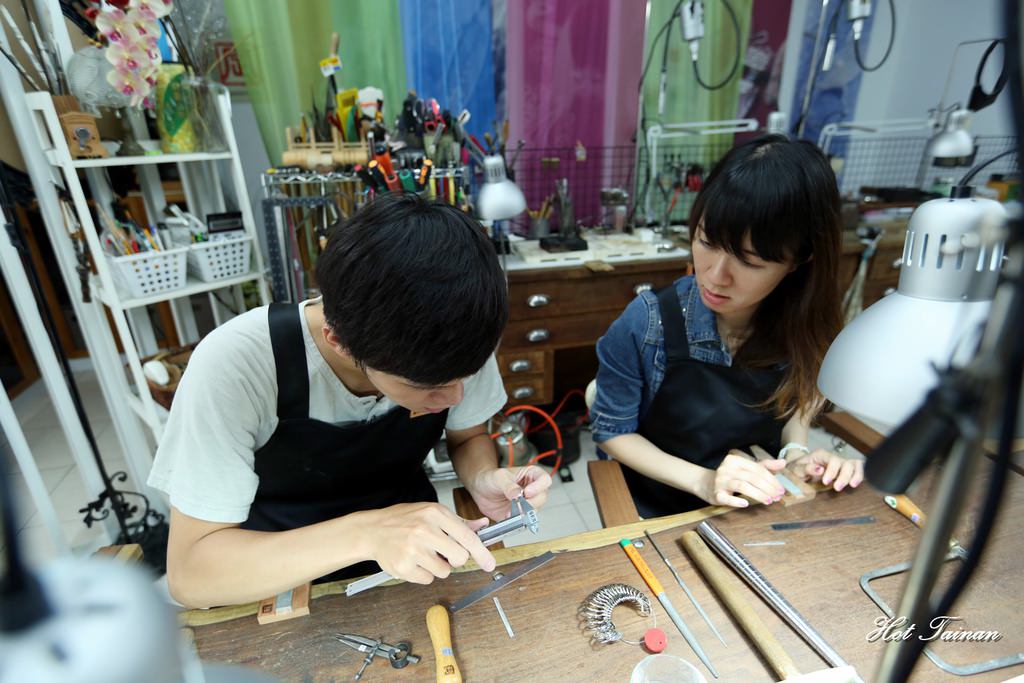 【台南DIY】定風閣DeWind：創作出一個專屬於自己的金工作品，手作的溫度無價！DIY手作教室|小班制教學